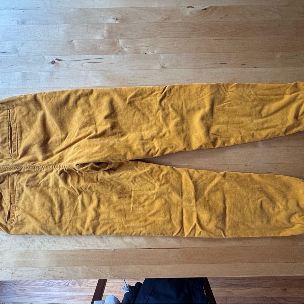Gymboree Mustard Yellow lines Joggers for Kids - Picture 9 of 9